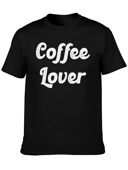 Coffee Lover Black T-Shirt