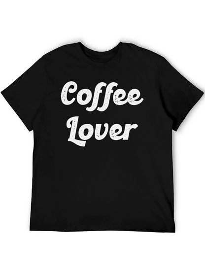 Coffee Lover Black T-Shirt