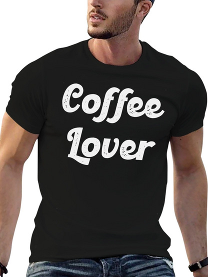 Coffee Lover Black T-Shirt