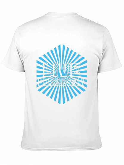 Geometric Sunburst T-Shirt - Cool Graphic Tee
