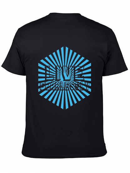 Geometric Sunburst T-Shirt - Cool Graphic Tee