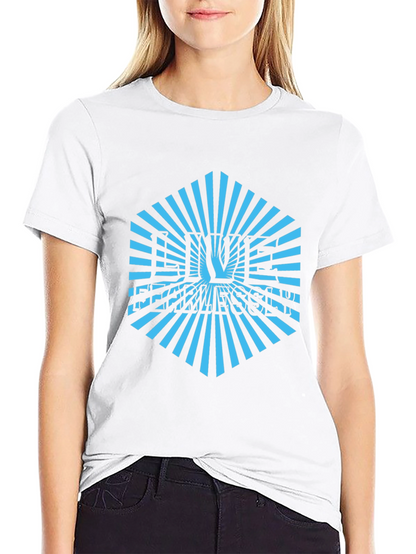 Geometric Sunburst T-Shirt - Cool Graphic Tee