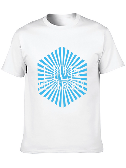 Geometric Sunburst T-Shirt - Cool Graphic Tee