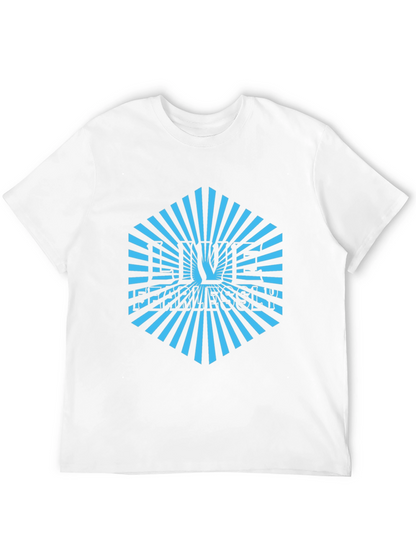 Geometric Sunburst T-Shirt - Cool Graphic Tee