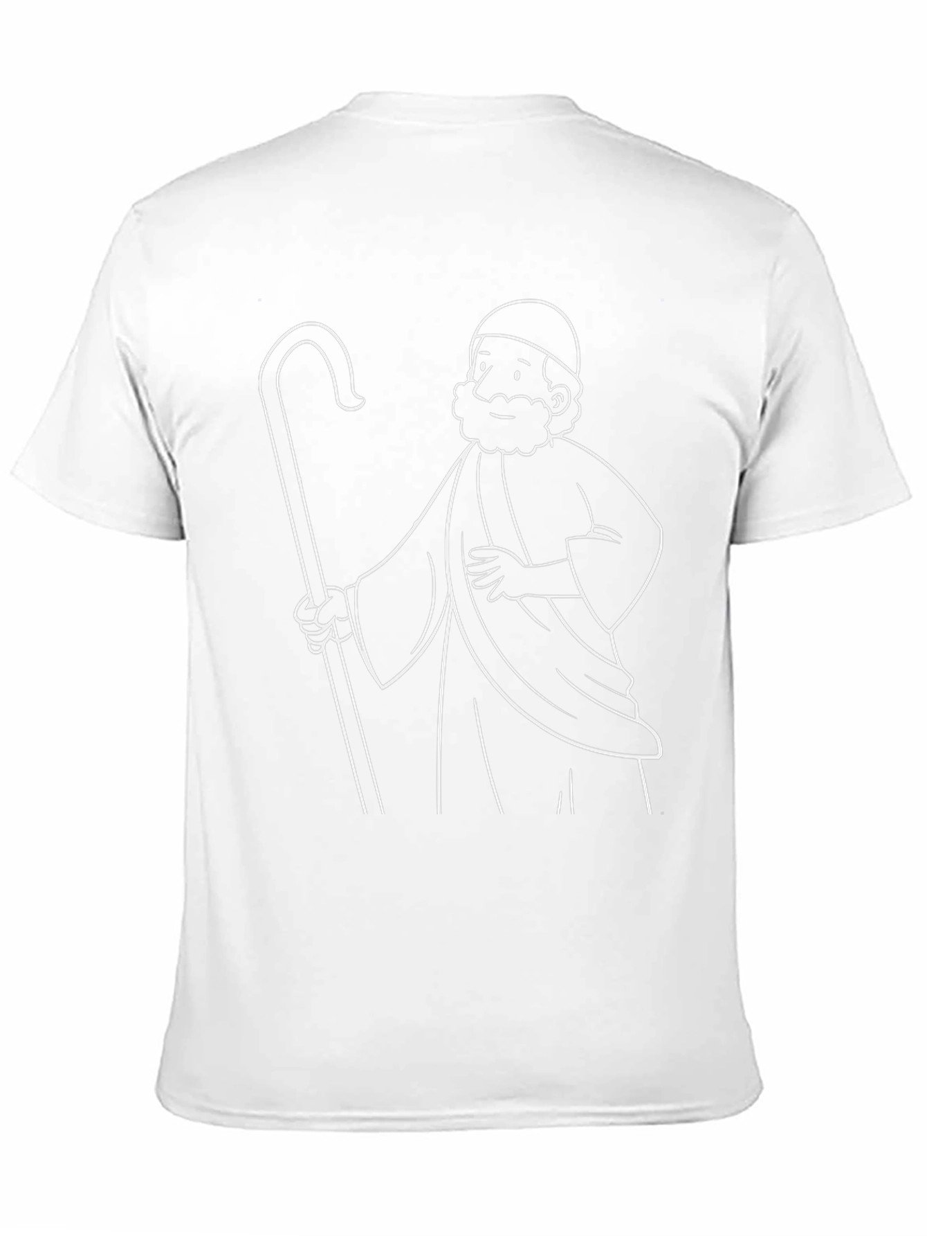 Shepherd Graphic Tee - Black Cotton T-Shirt