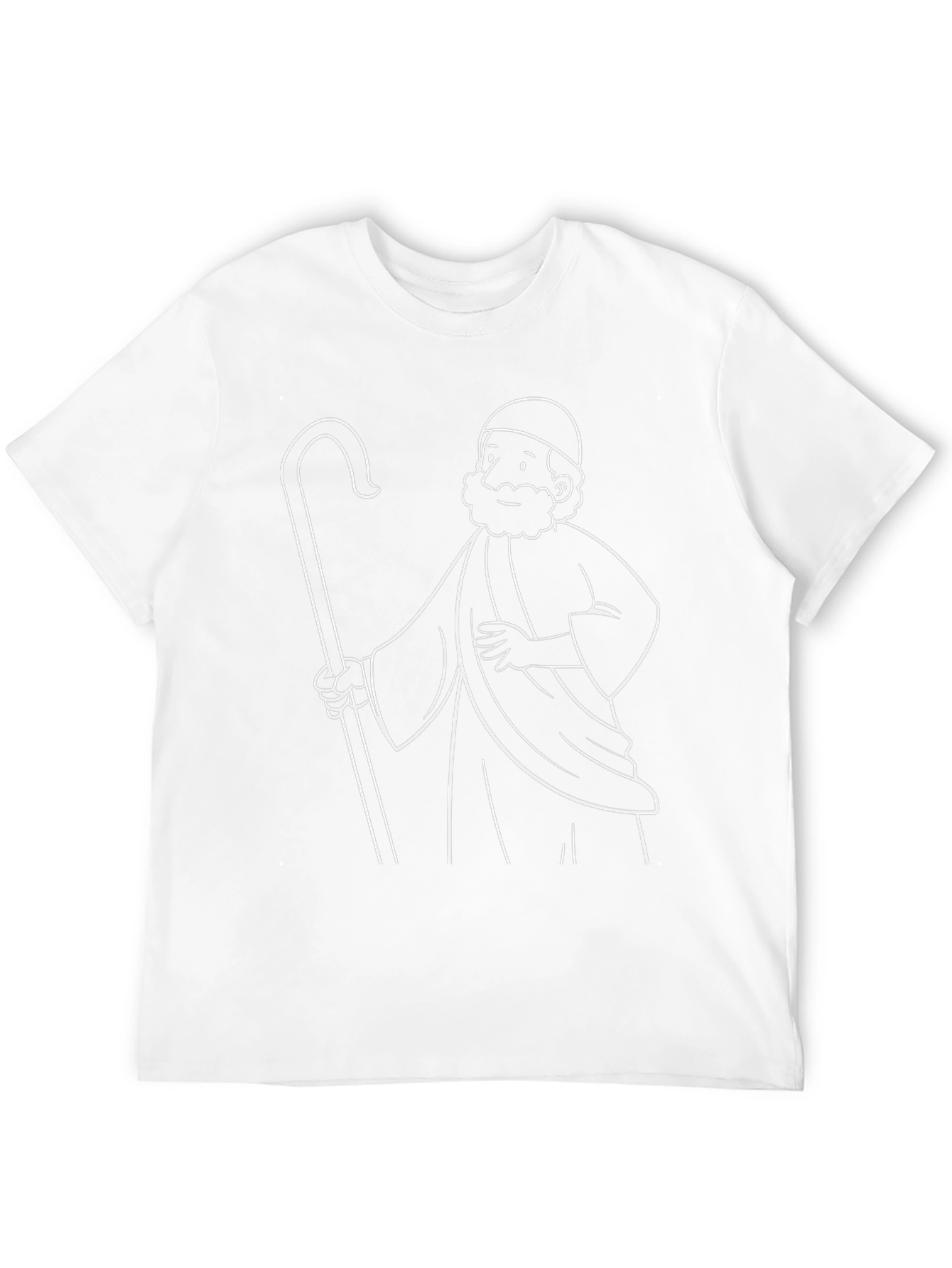 Shepherd Graphic Tee - Black Cotton T-Shirt