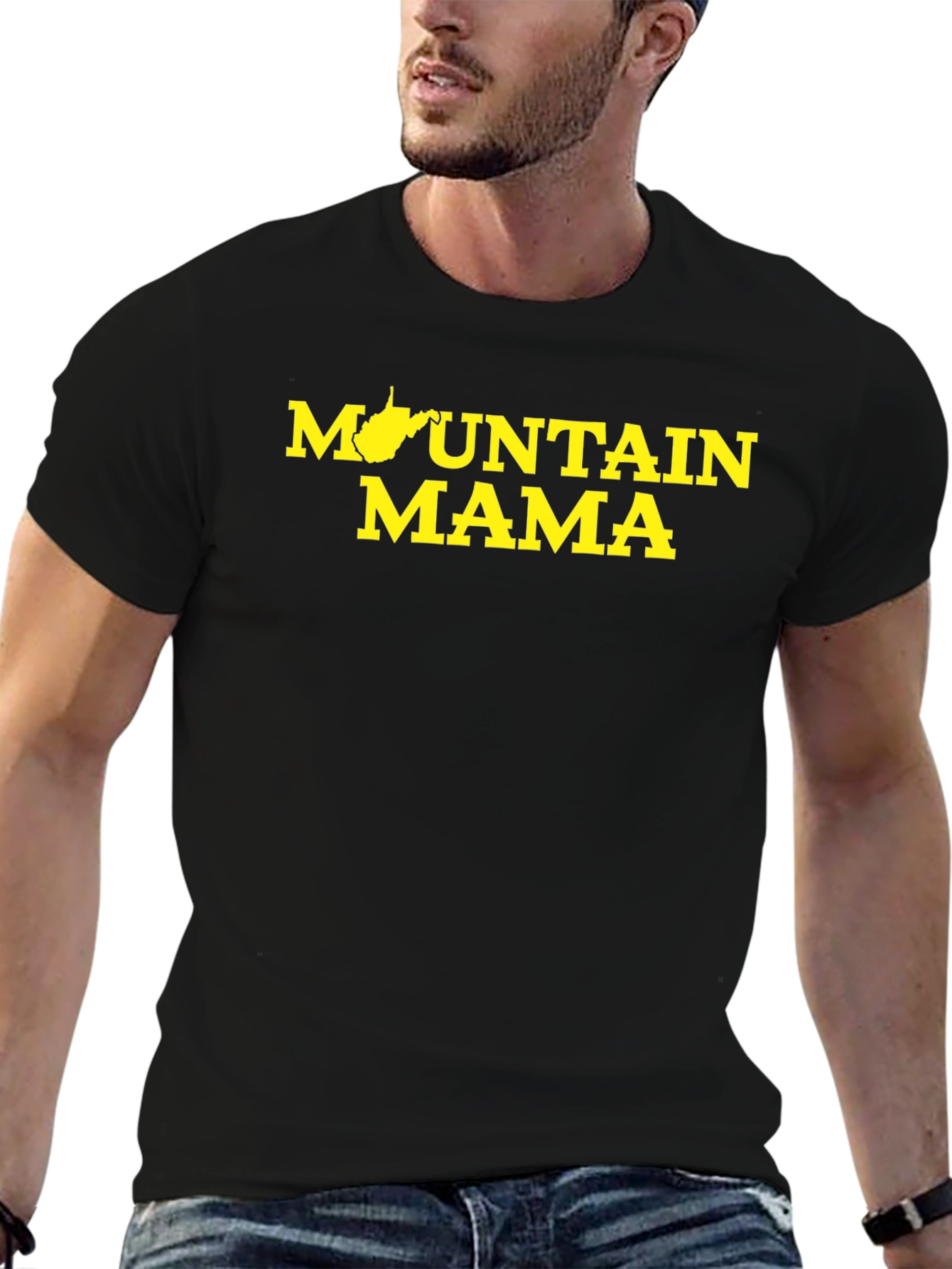 Mountain Mama Graphic Tee - Black