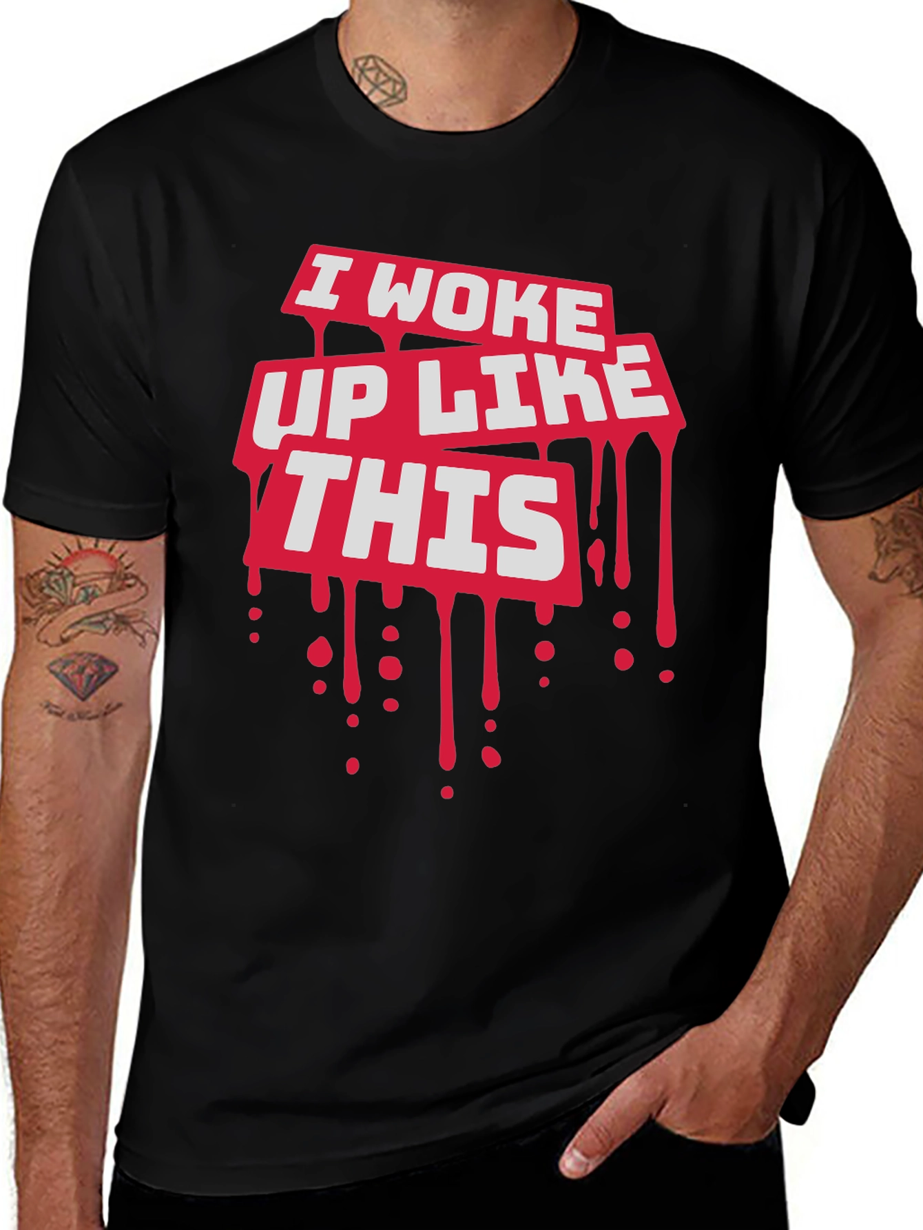 I Woke Up Like This Graphic Tee