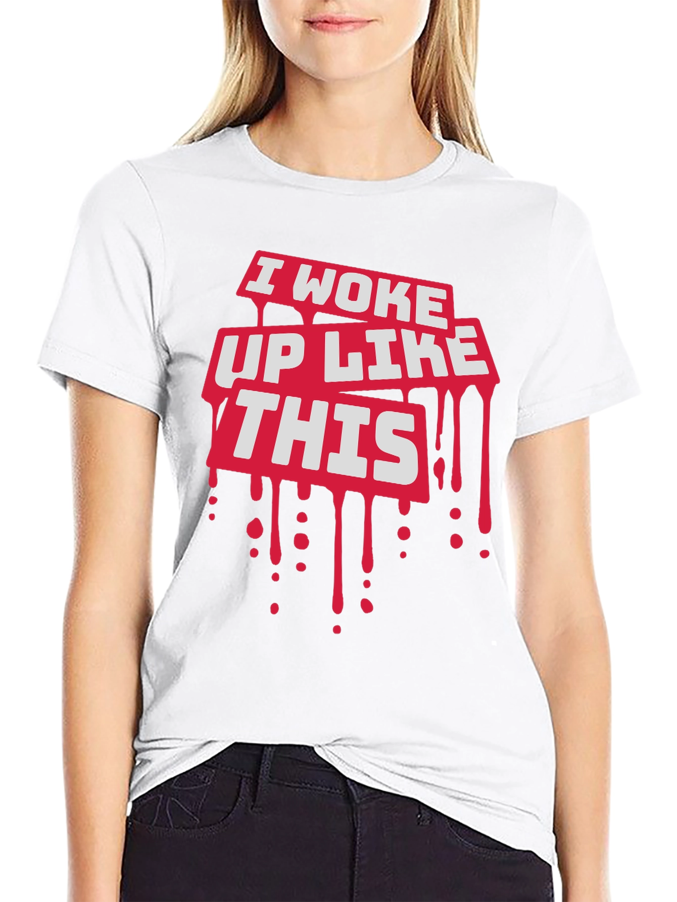 I Woke Up Like This Graphic Tee