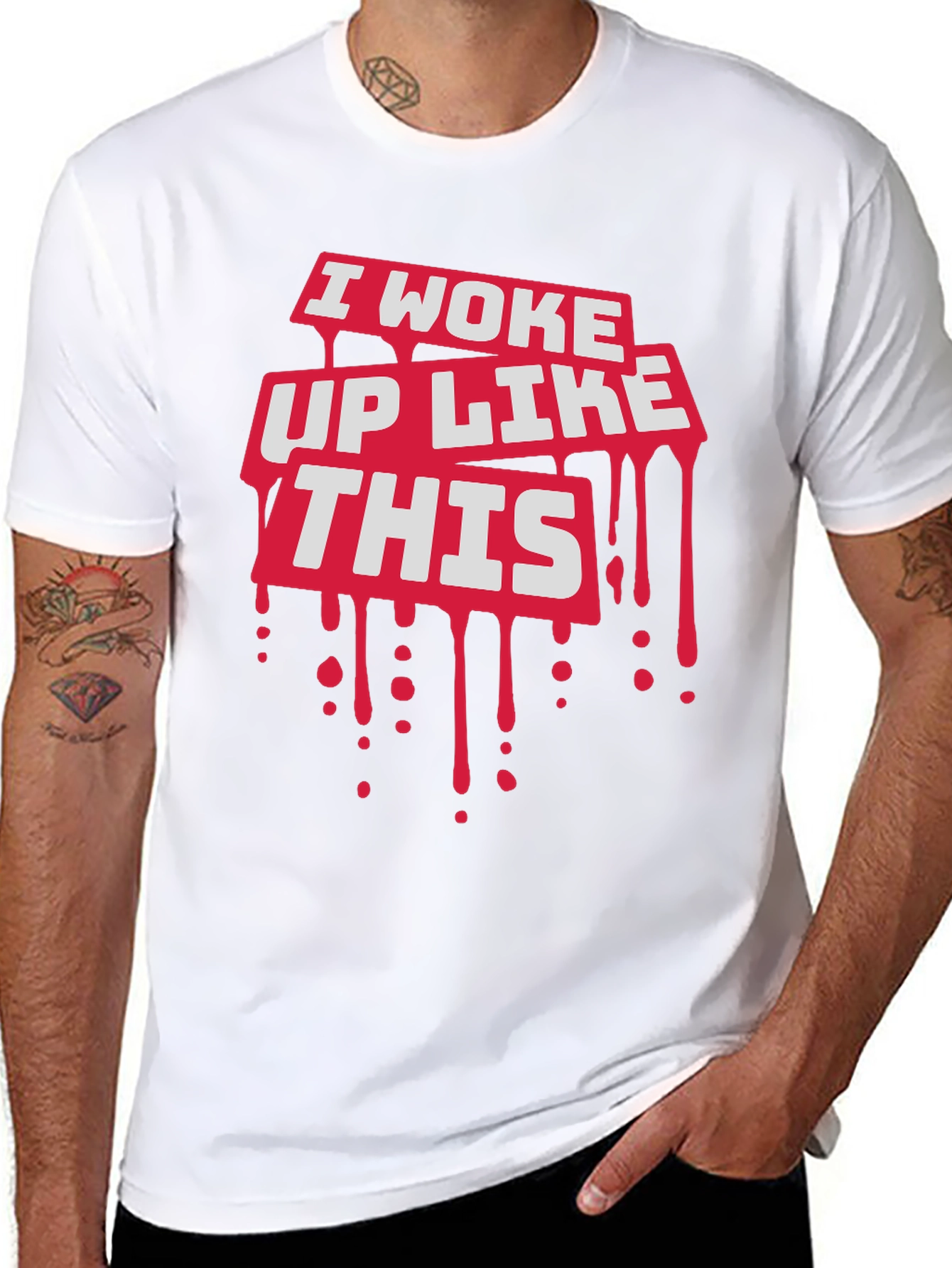 I Woke Up Like This Graphic Tee