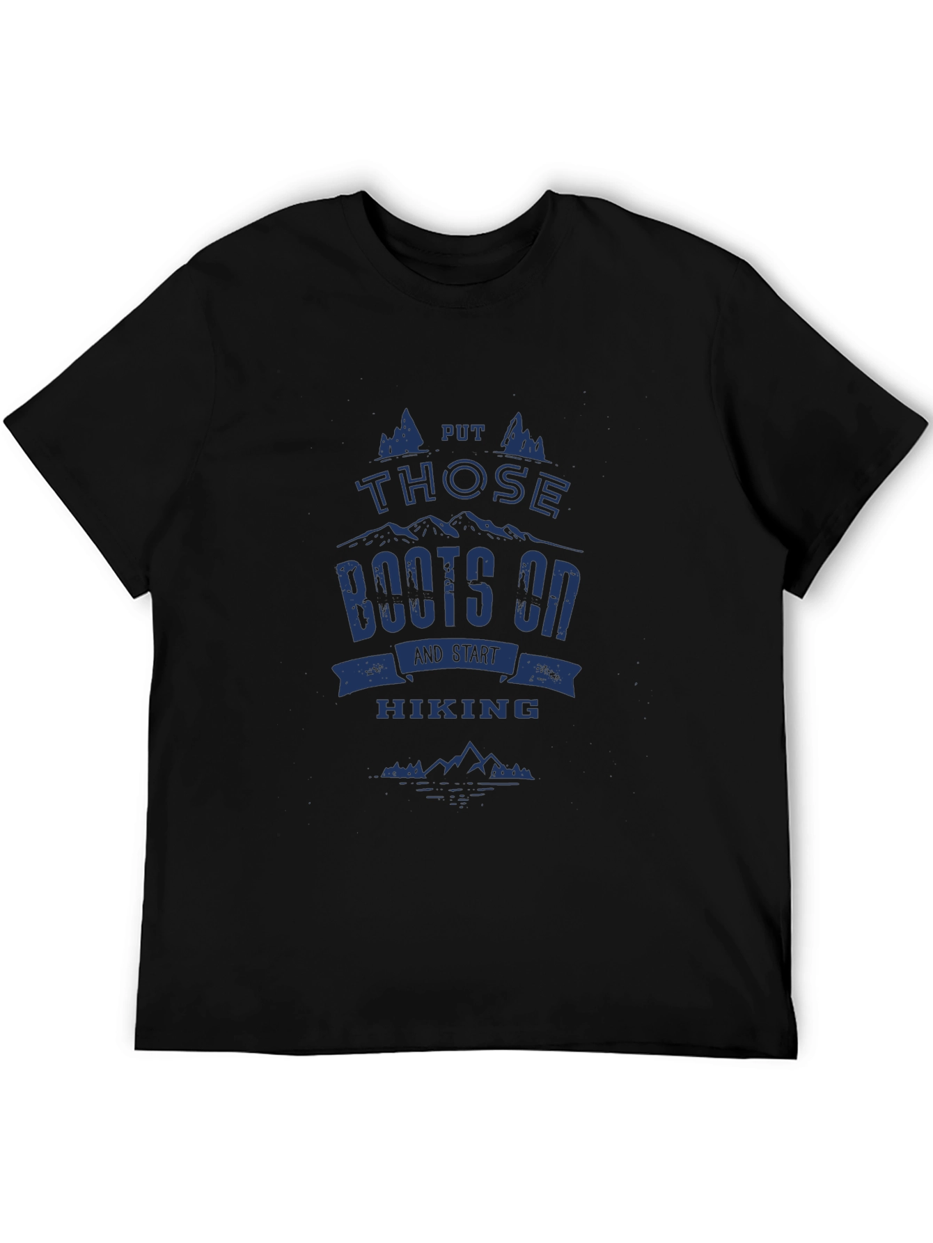 Hiking Boots T-Shirt - Black