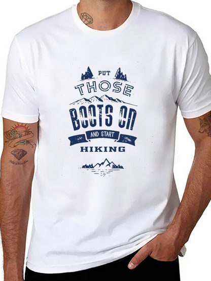 Hiking Boots T-Shirt - Black