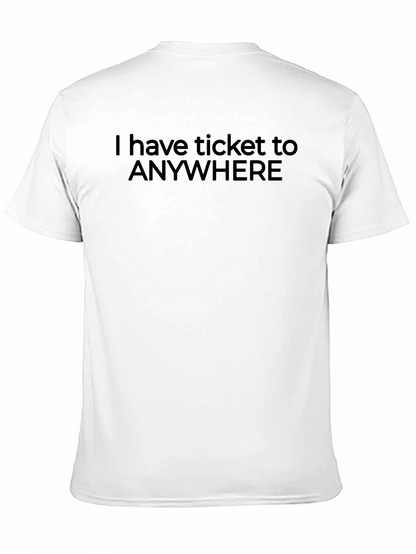 Ticket to Anywhere Graphic T-Shirt