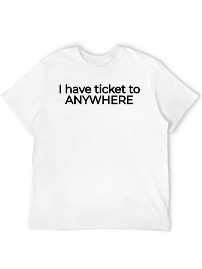 Ticket to Anywhere Graphic T-Shirt