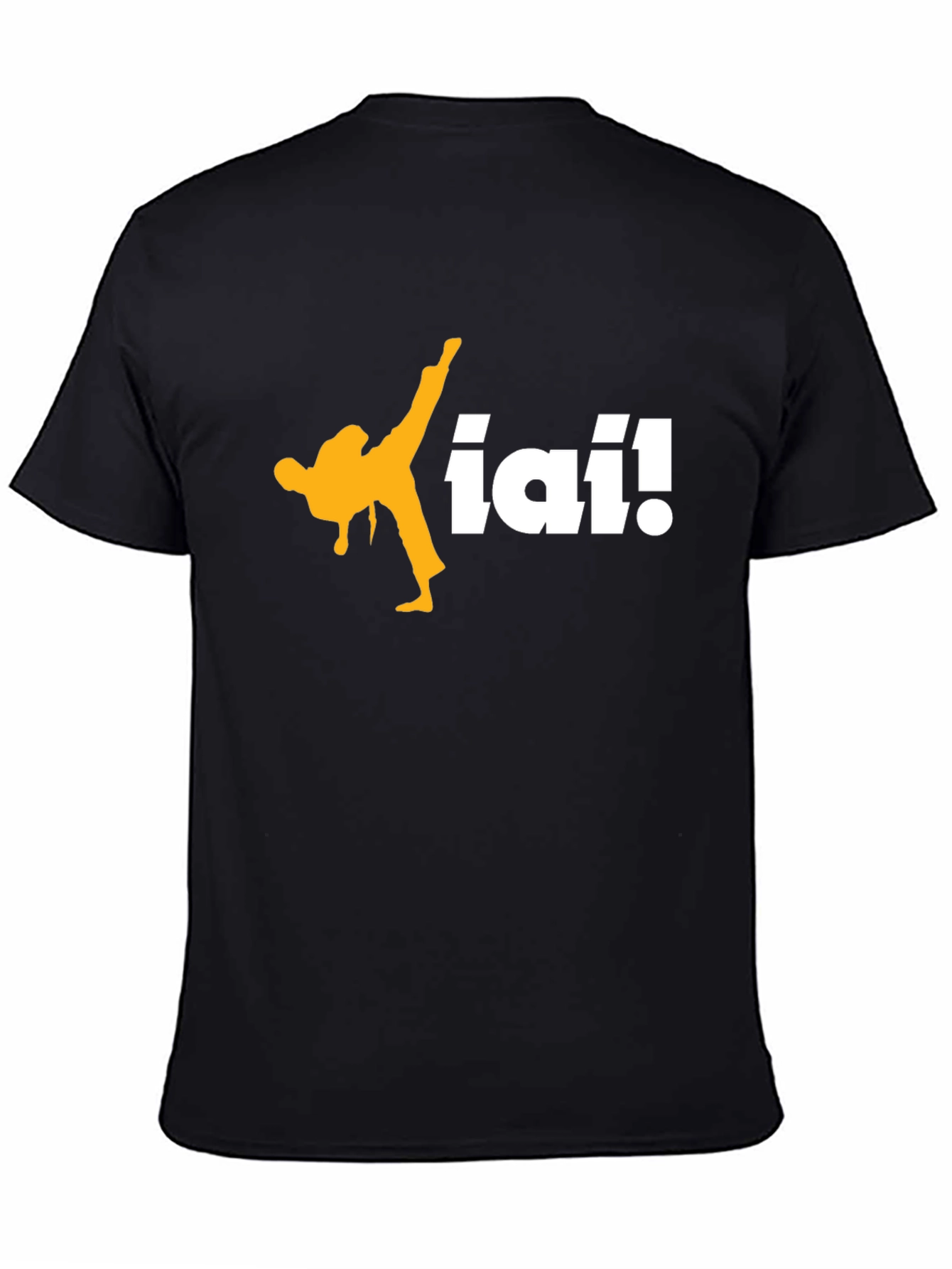 Iai! Martial Arts Kick T-Shirt - Black