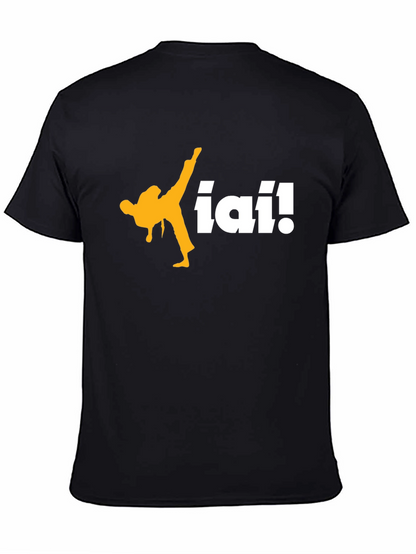 Iai! Martial Arts Kick T-Shirt - Black