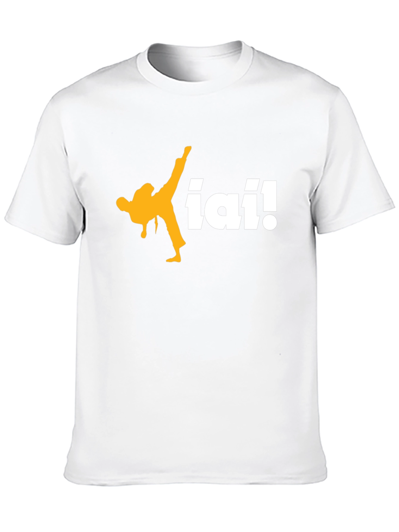 Iai! Martial Arts Kick T-Shirt - Black