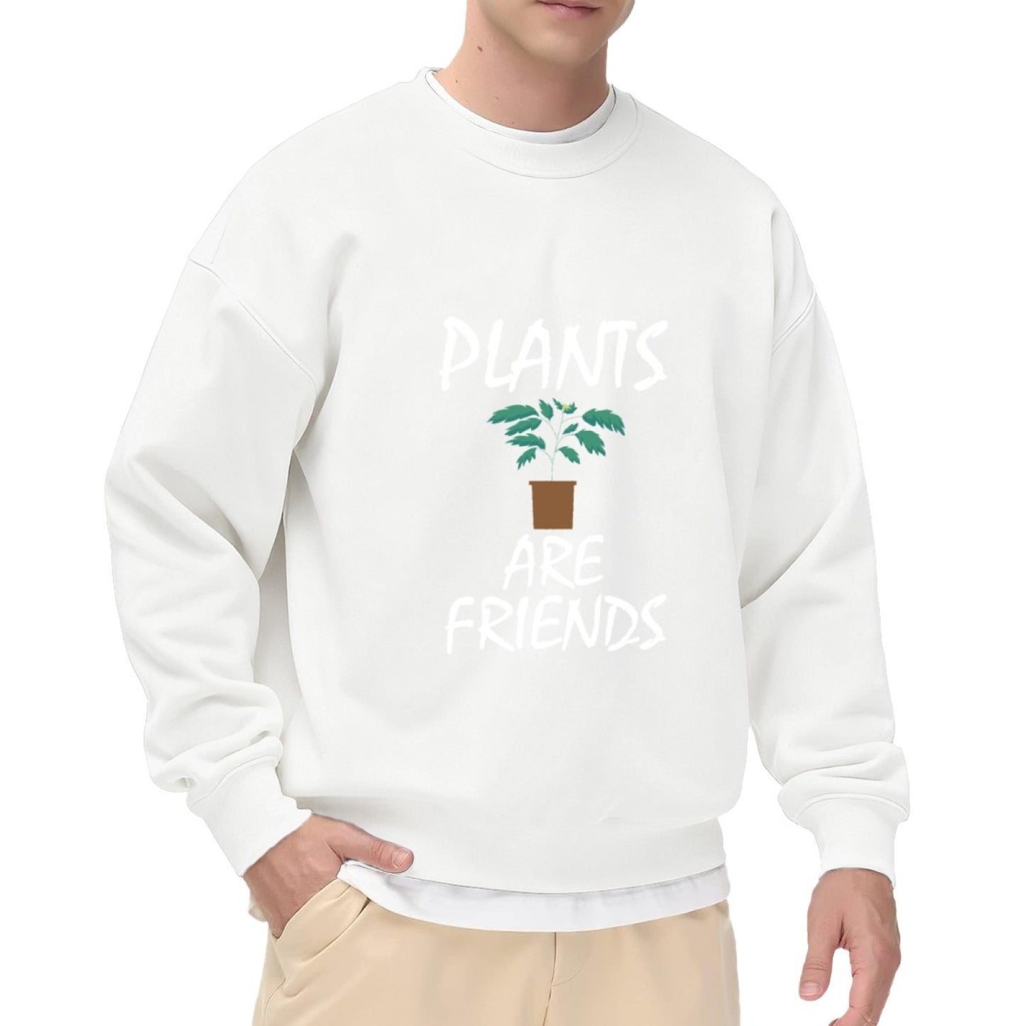 Plant Parent Humor Graphic Sweatshirt