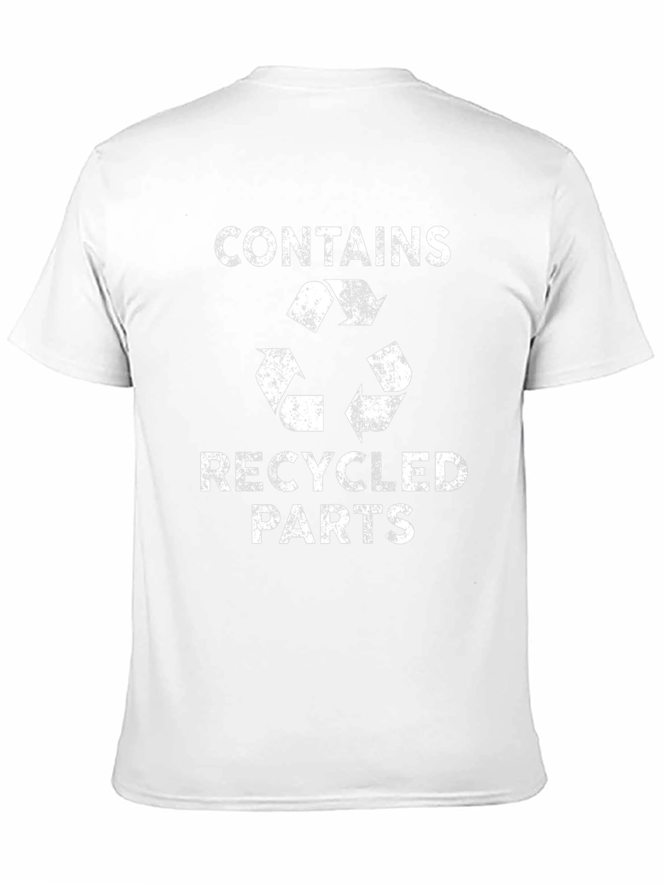 Recycled Parts Graphic Tee - Black