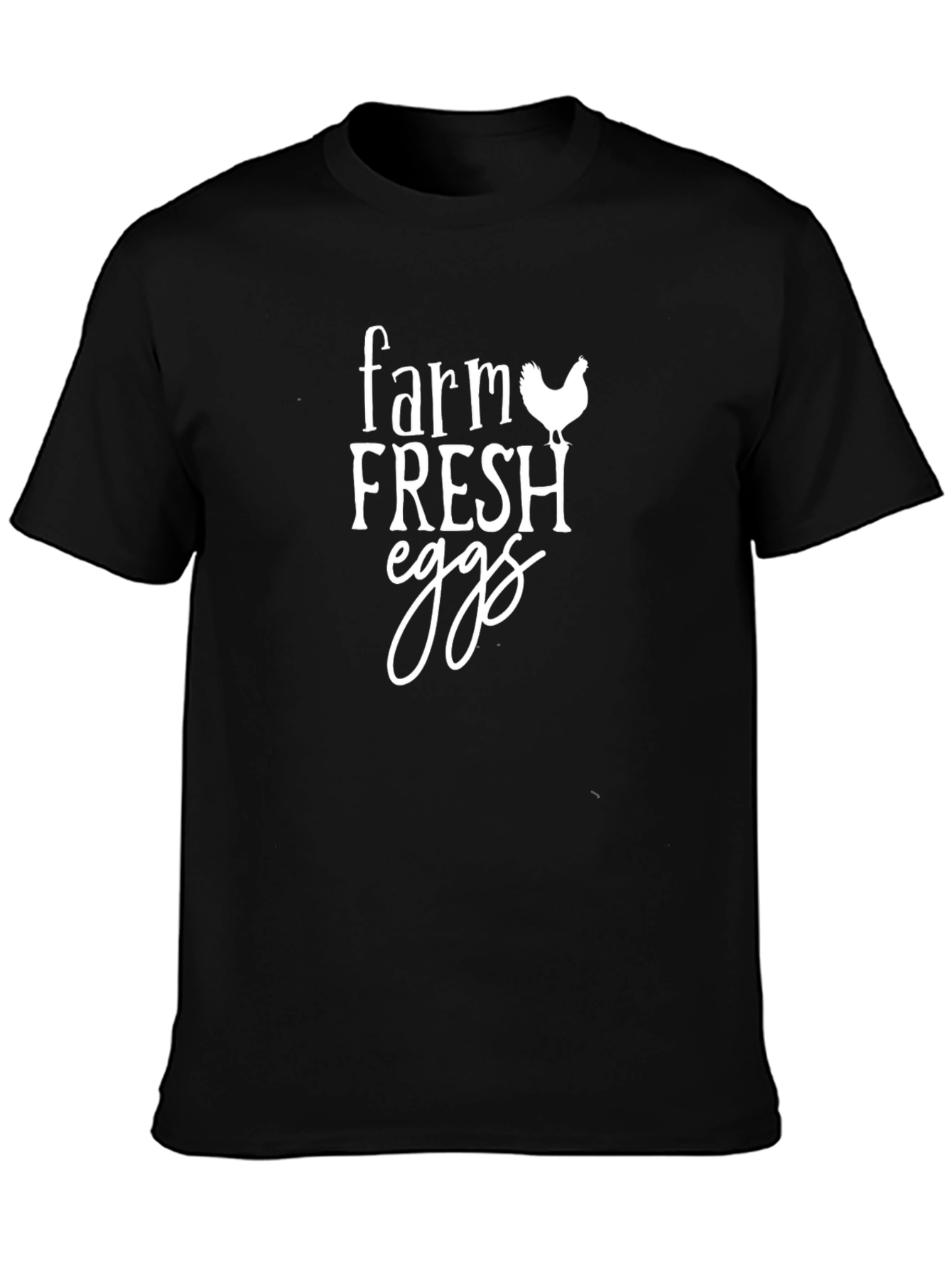 Farm Fresh Eggs Graphic T-Shirt