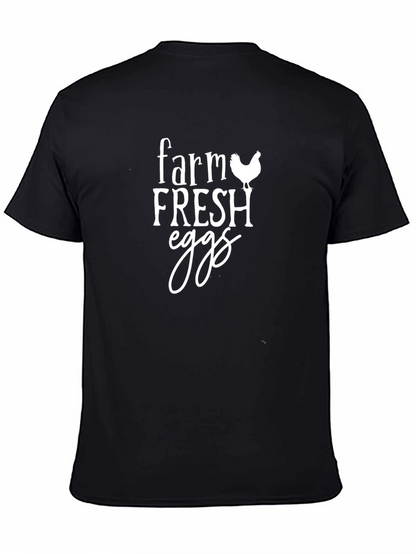 Farm Fresh Eggs Graphic T-Shirt