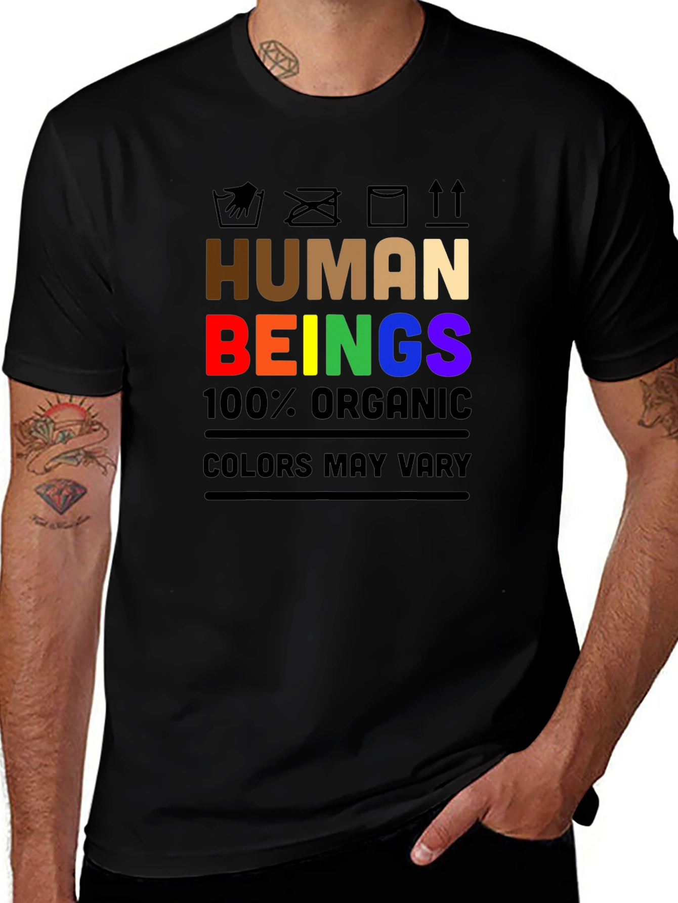 Human Beings Organic Cotton Graphic Tee