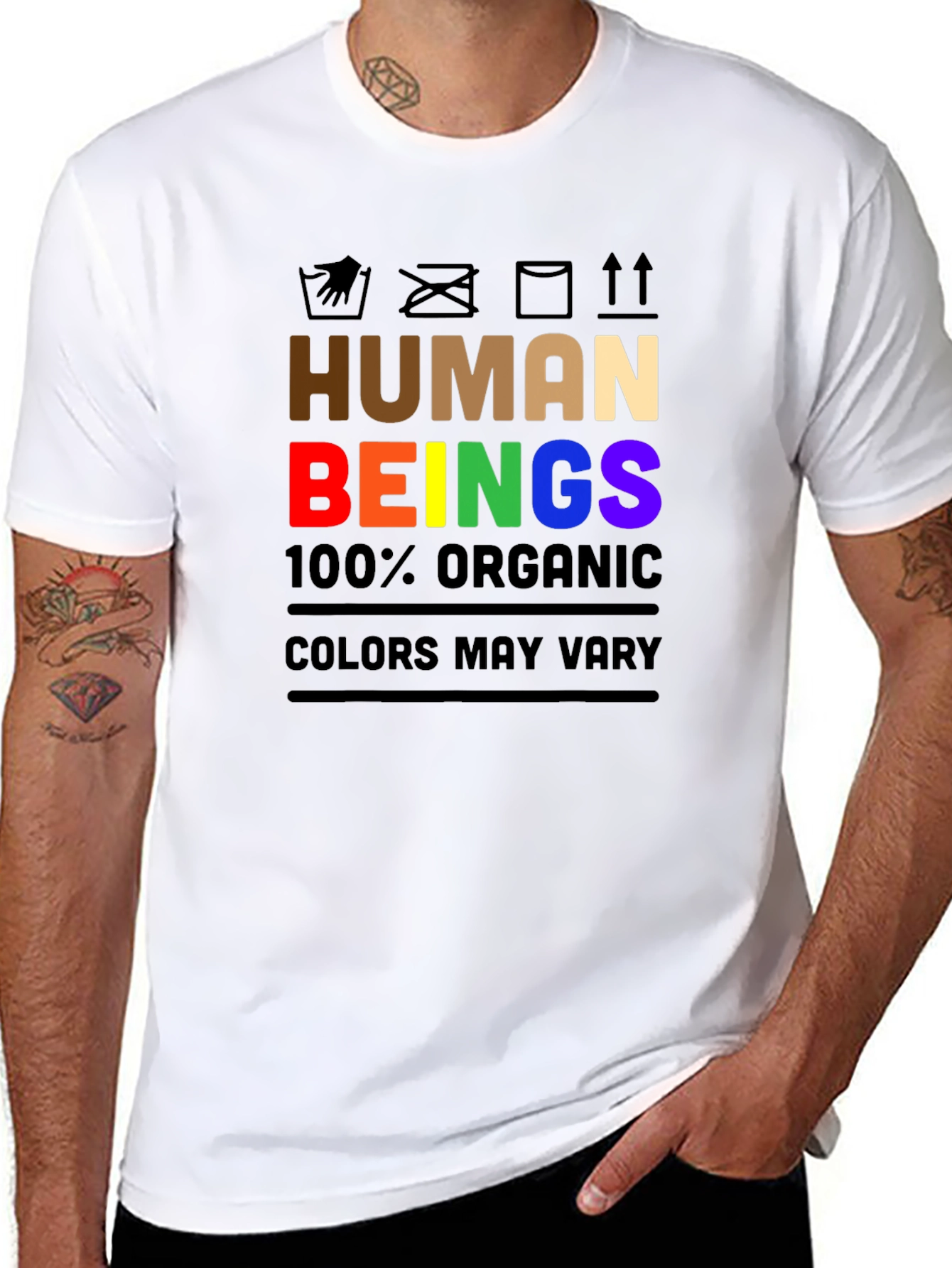 Human Beings Organic Cotton Graphic Tee