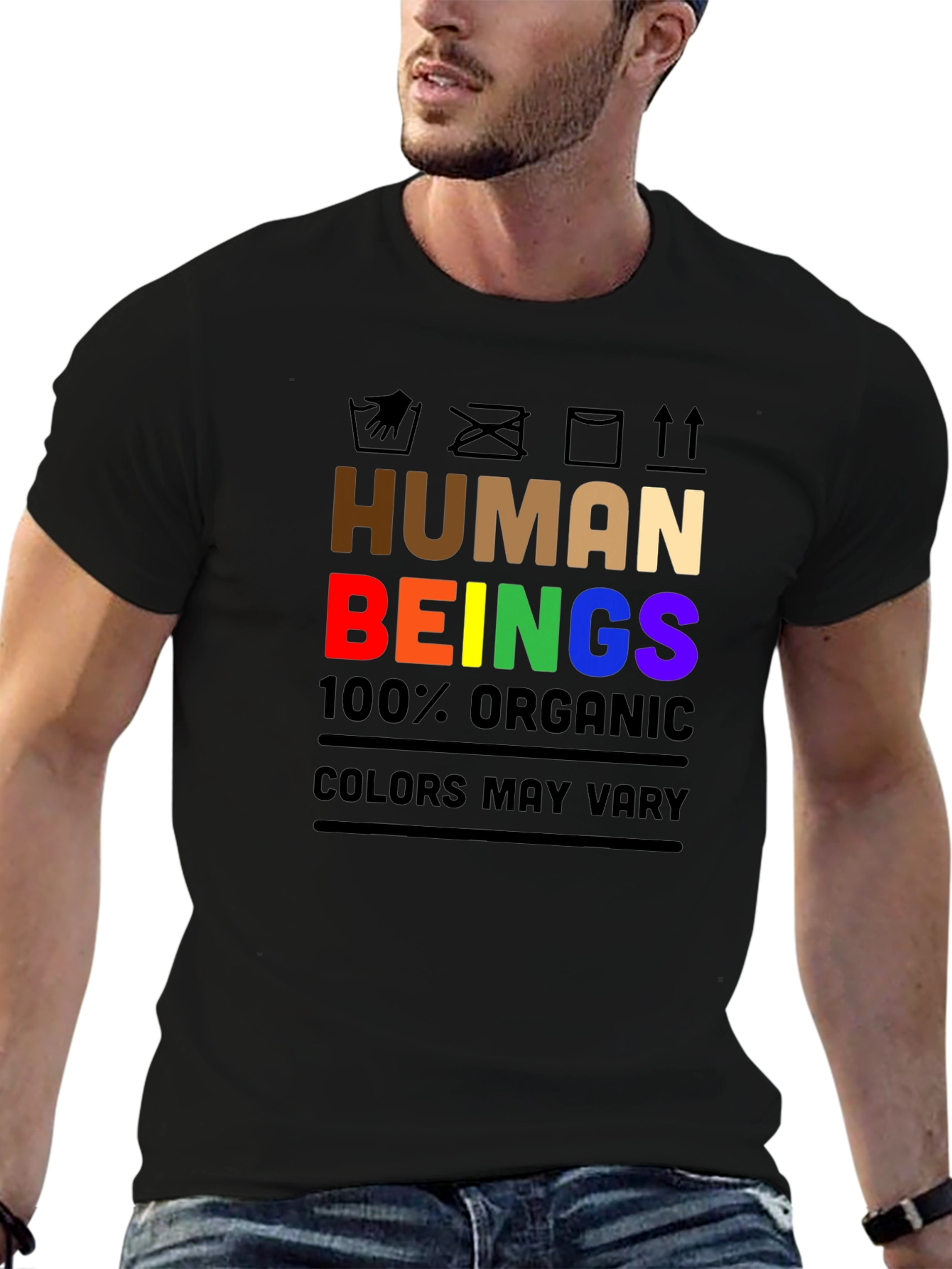 Human Beings Organic Cotton Graphic Tee