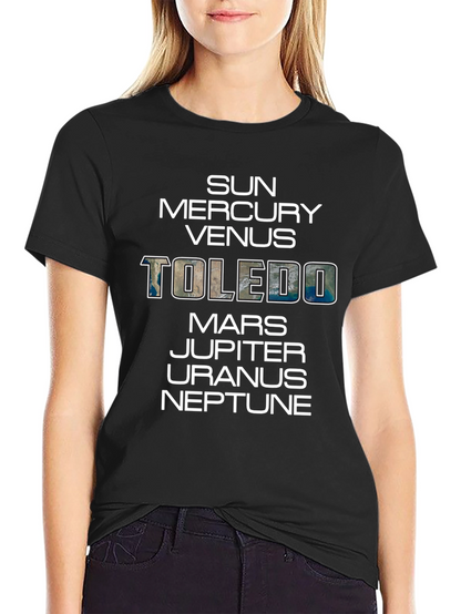 Planets Toledo Graphic T-Shirt - Mens Crew Neck Tee