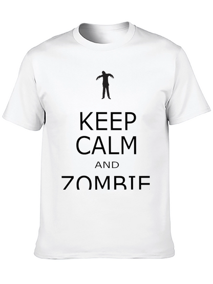 Keep Calm Zombie T-Shirt - Black