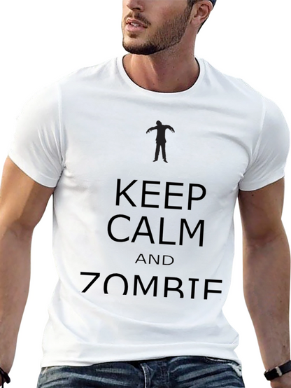Keep Calm Zombie T-Shirt - Black