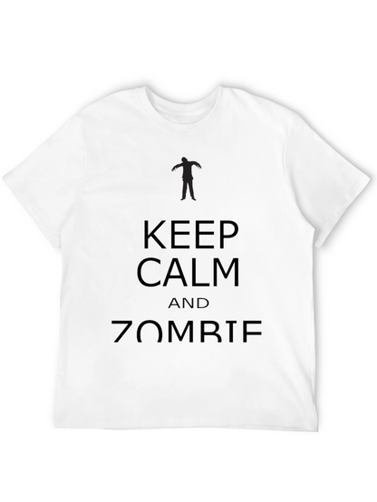 Keep Calm Zombie T-Shirt - Black