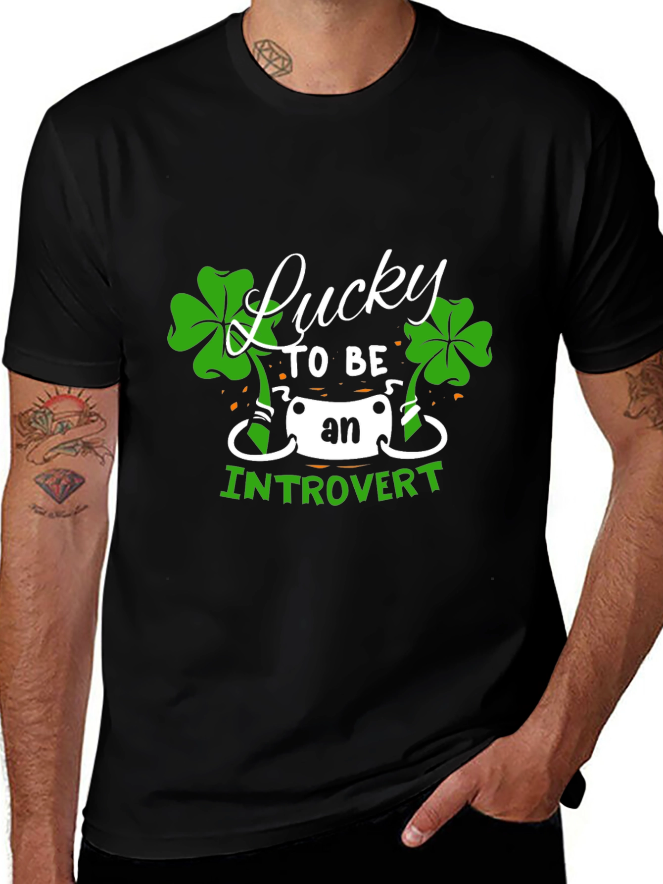 Lucky Introvert T-Shirt - St. Patricks Day Tee