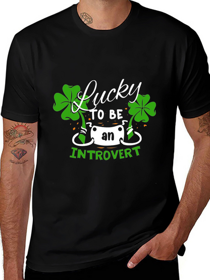 Lucky Introvert T-Shirt - St. Patricks Day Tee