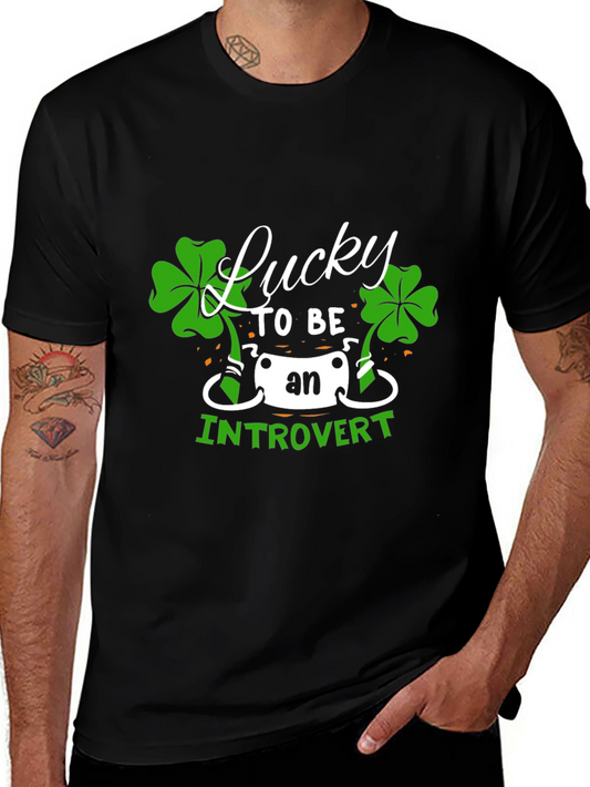 Lucky Introvert T-Shirt - St. Patricks Day Tee