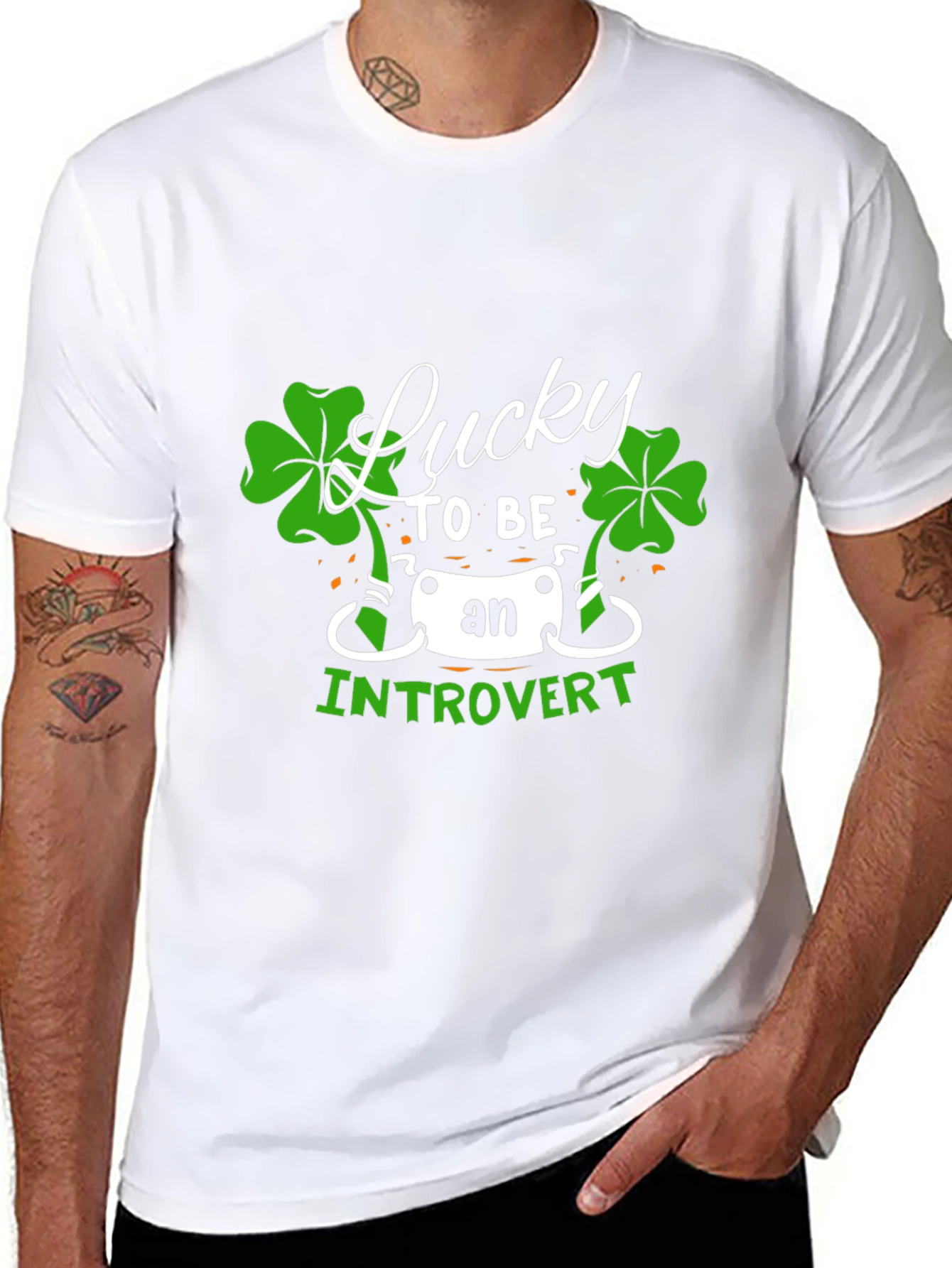 Lucky Introvert T-Shirt - St. Patricks Day Tee