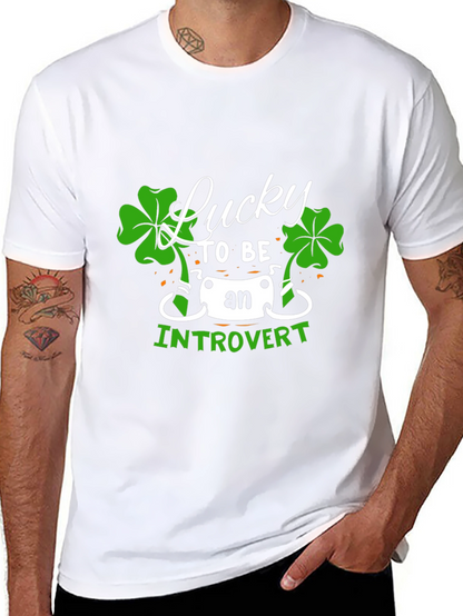 Lucky Introvert T-Shirt - St. Patricks Day Tee