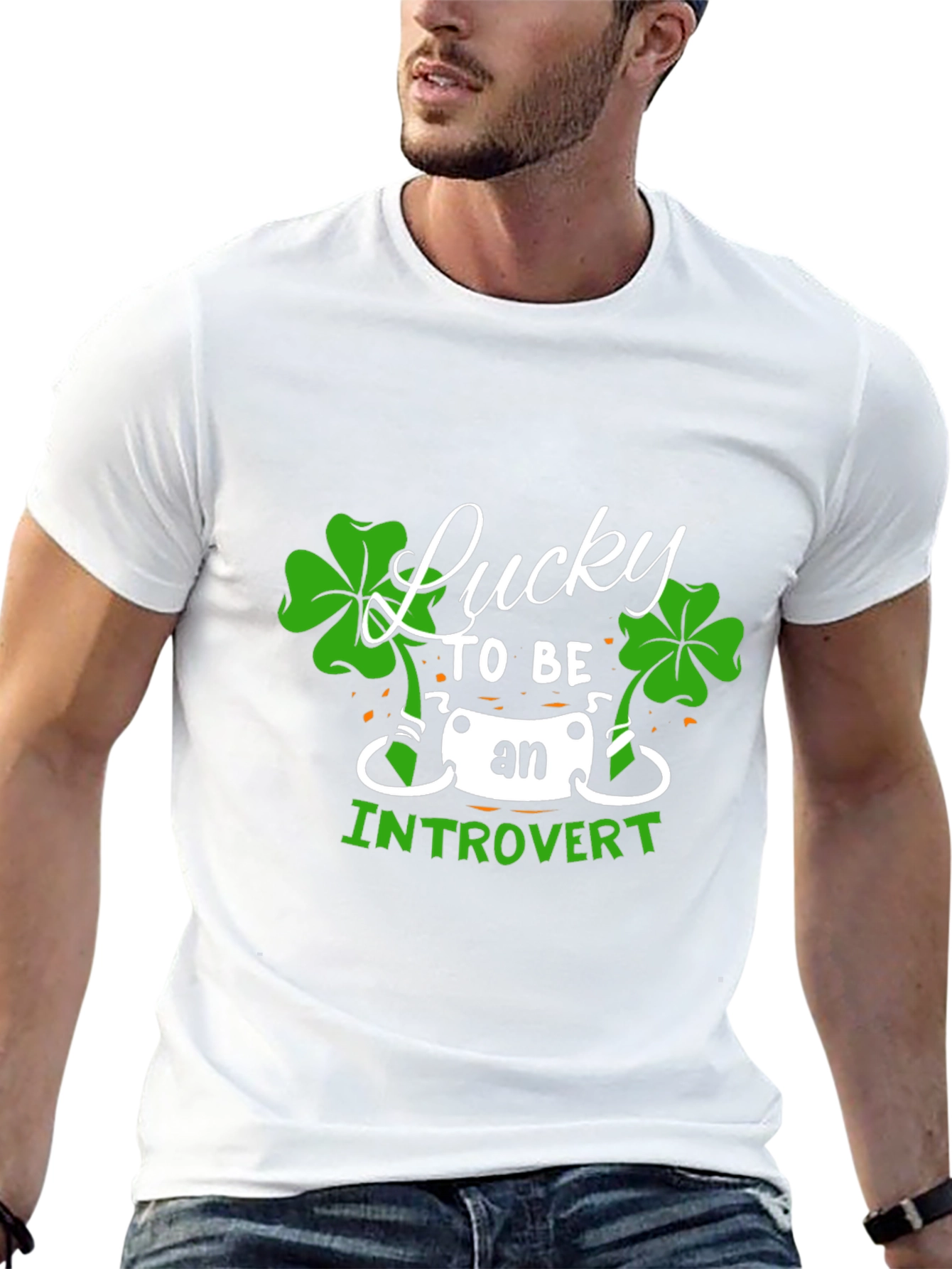 Lucky Introvert T-Shirt - St. Patricks Day Tee