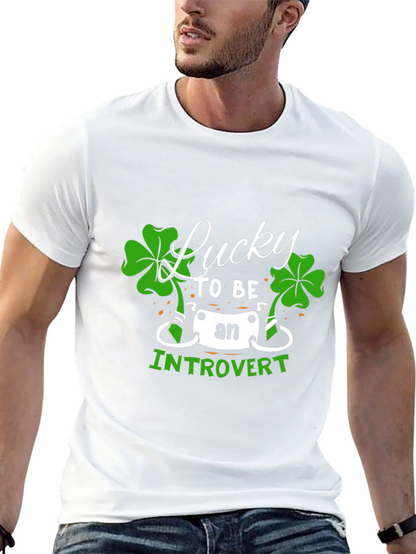 Lucky Introvert T-Shirt - St. Patricks Day Tee