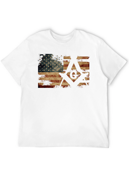 American Flag Masonic T-Shirt