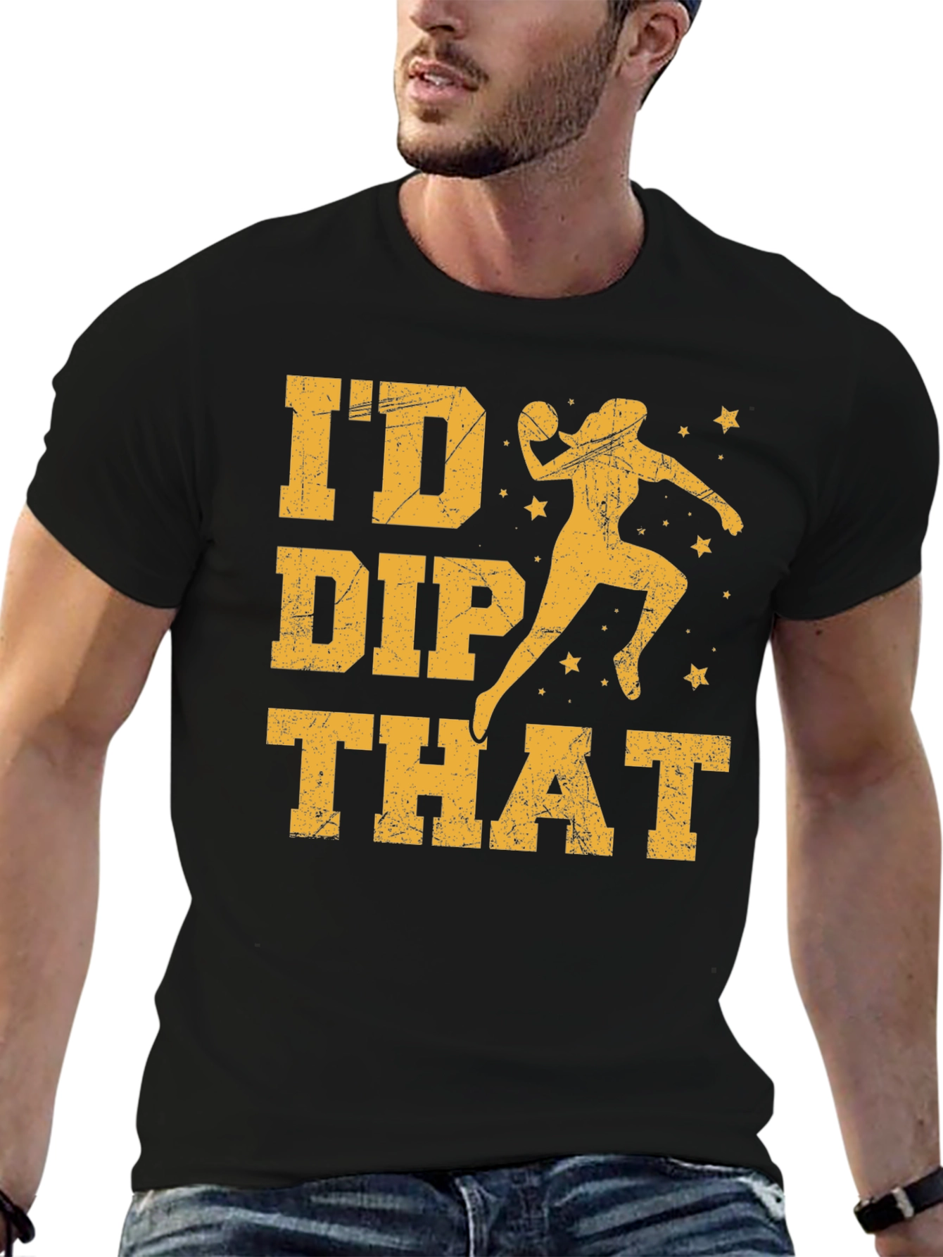 Id Dip That T-Shirt  Funny Dodgeball Tee