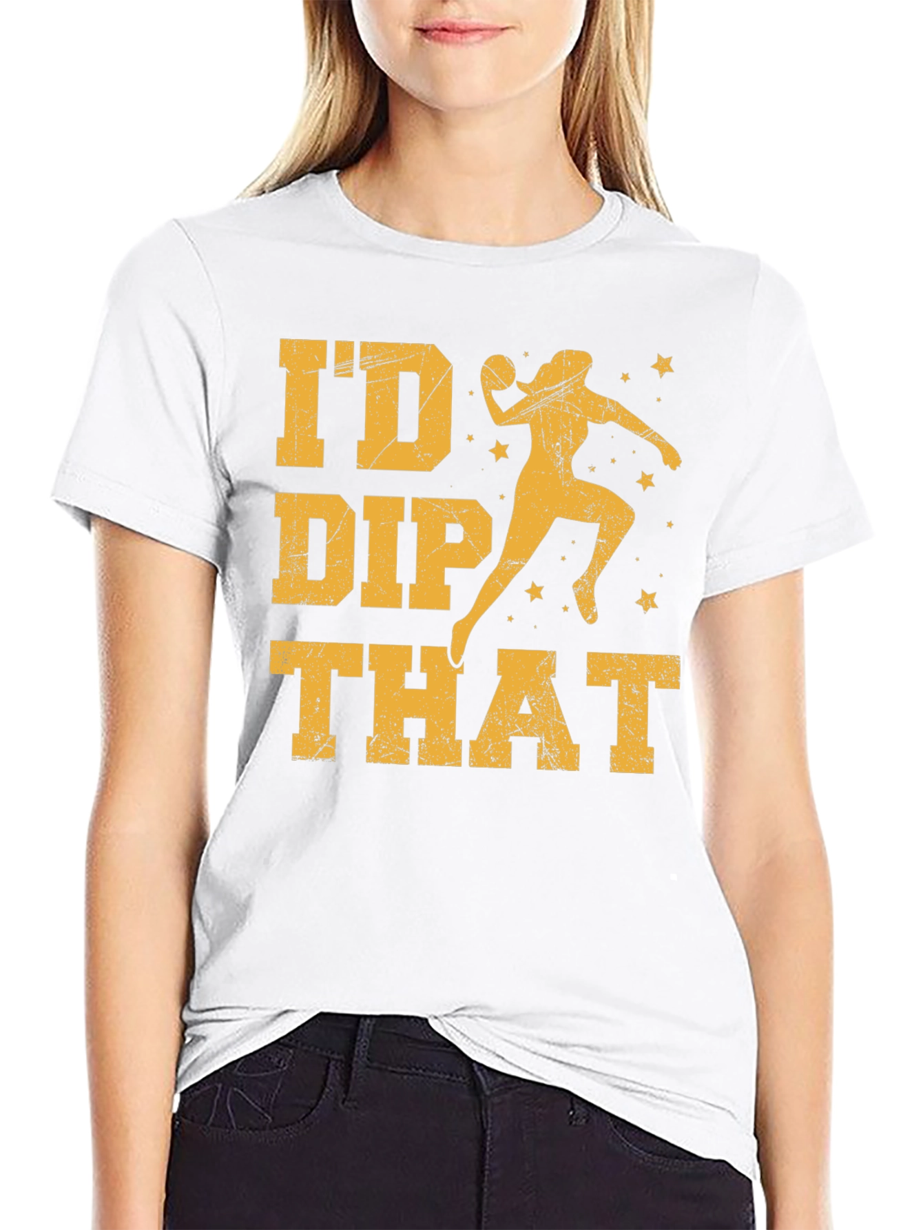 Id Dip That T-Shirt  Funny Dodgeball Tee