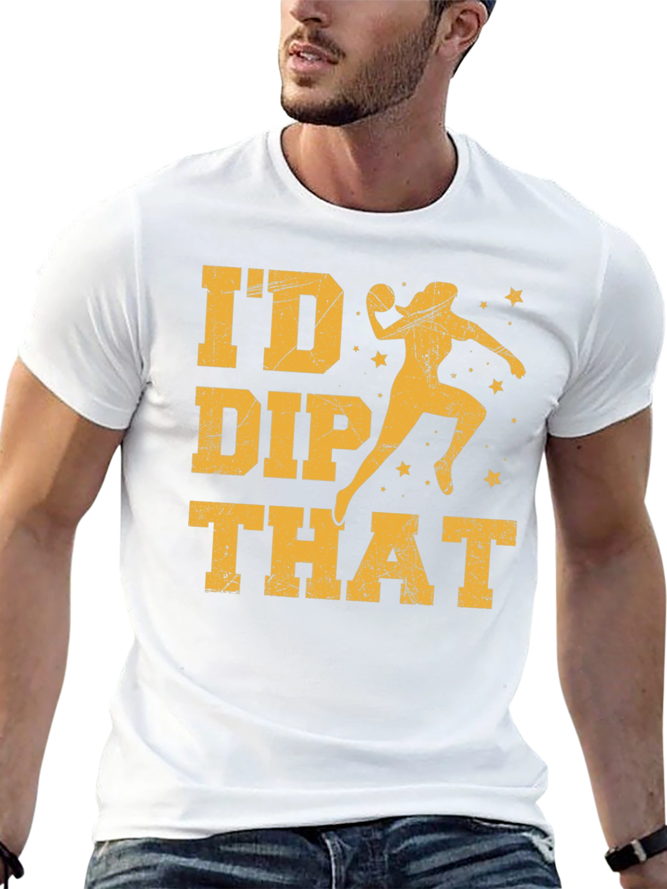 Id Dip That T-Shirt  Funny Dodgeball Tee