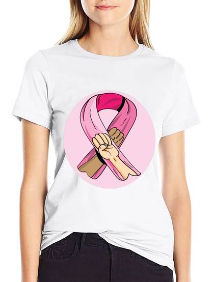 Breast Cancer Awareness Ribbon T-Shirt