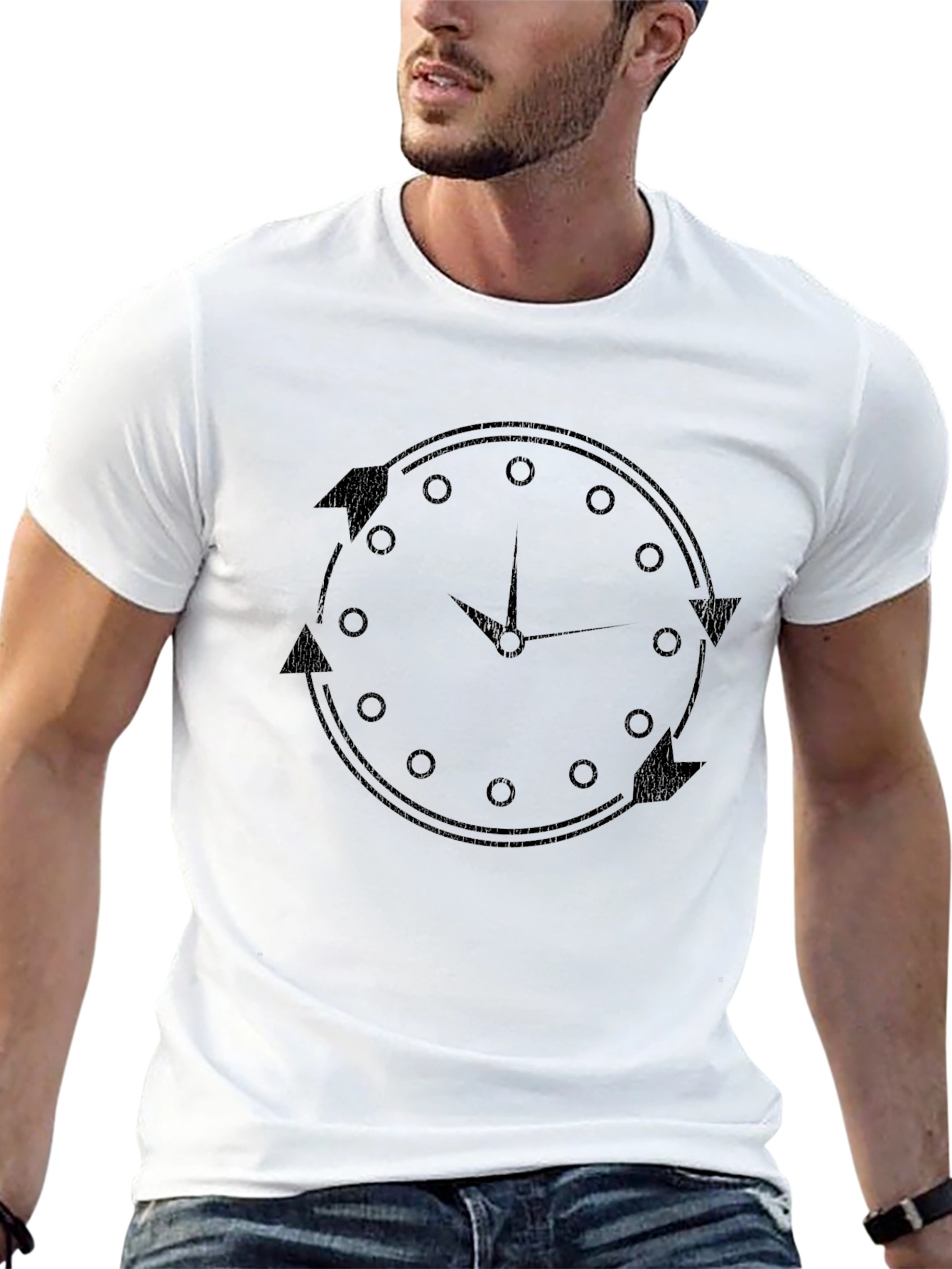 Time Flies T-Shirt - Classic Black Tee
