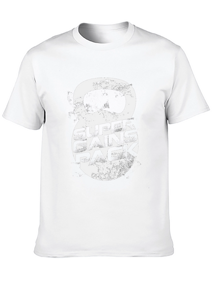 Super Gains Pack Graphic Tee - Kettlebell Design