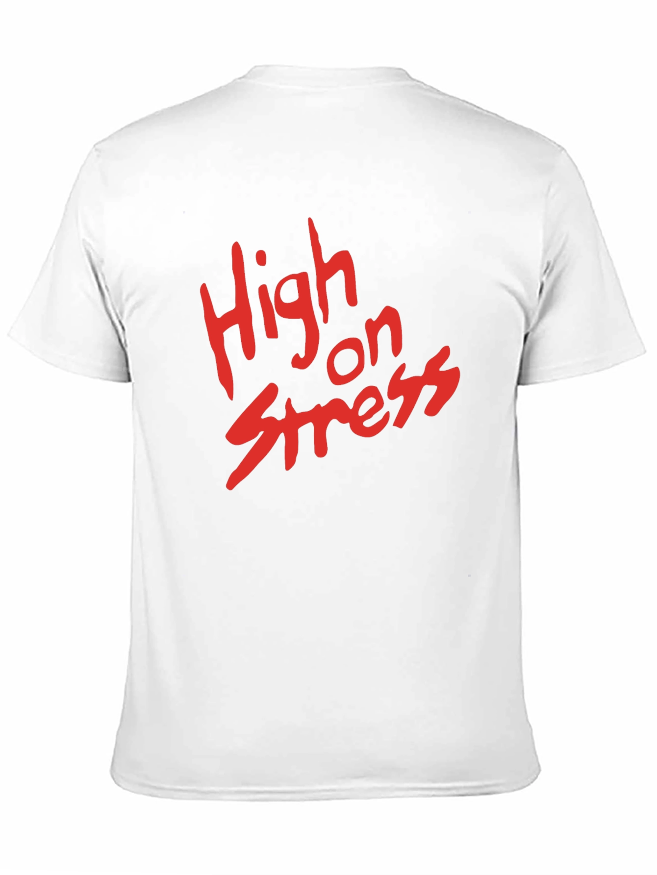 High on Stress Graphic Tee - Black