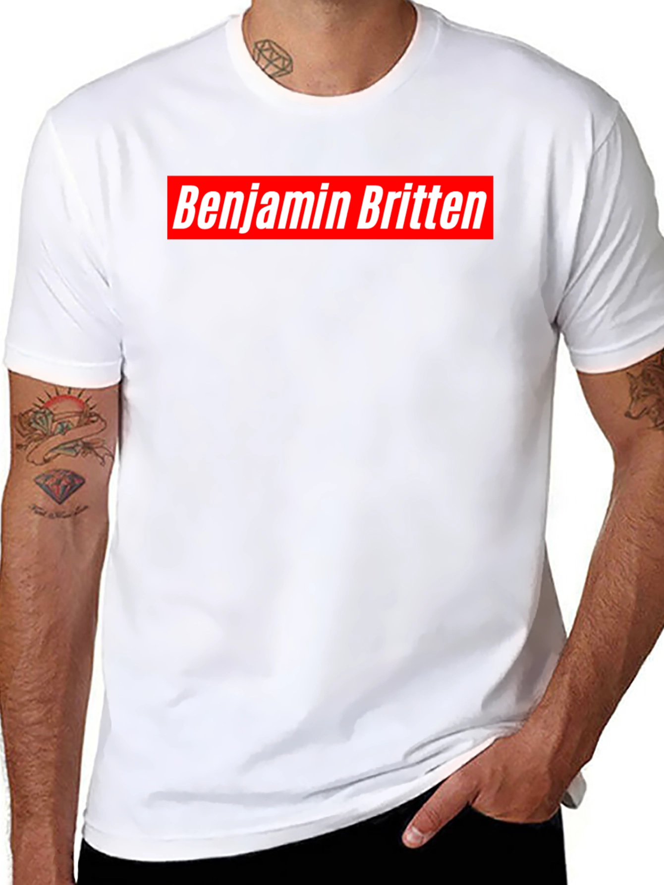 Benjamin Britten Red Box Logo Tee