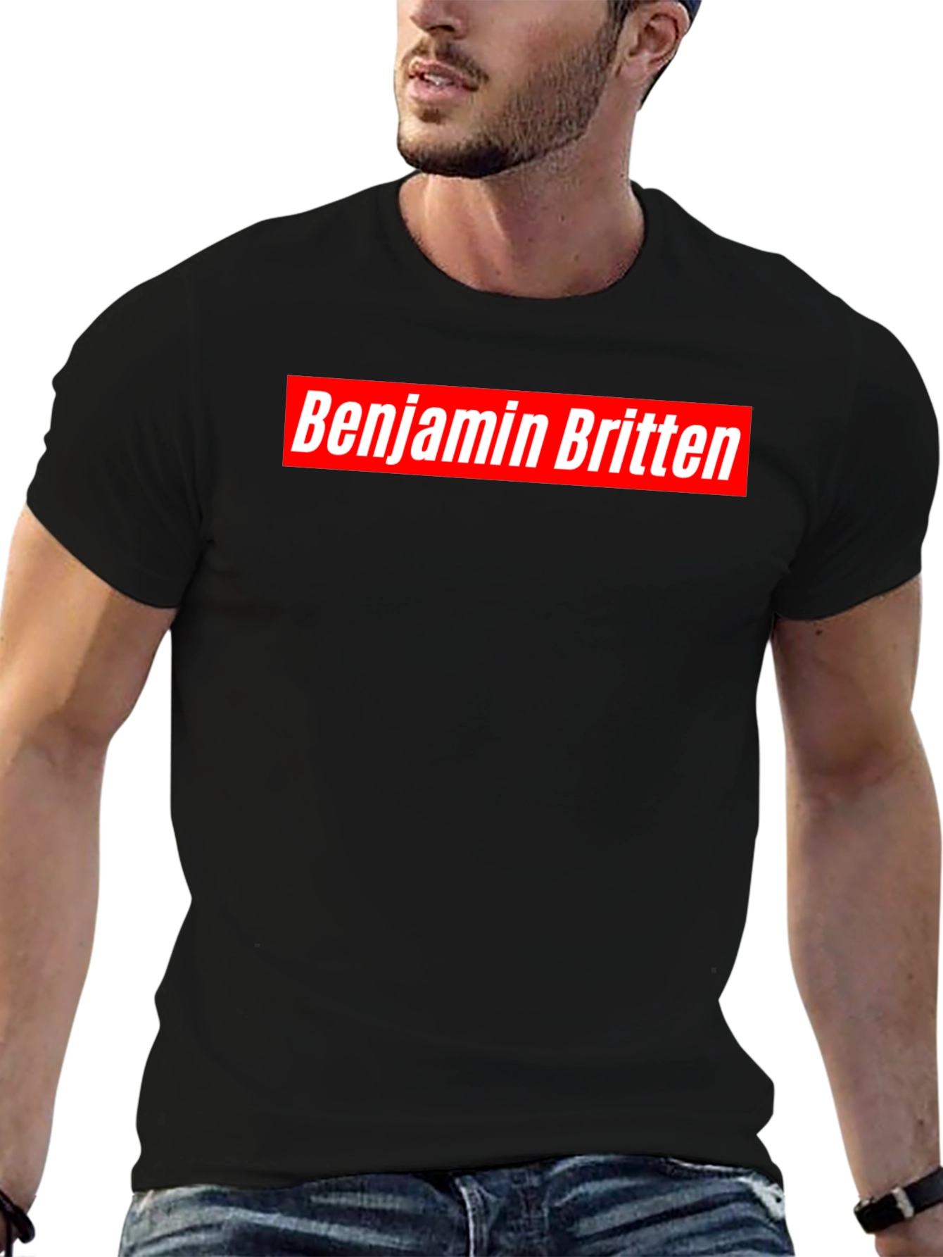 Benjamin Britten Red Box Logo Tee