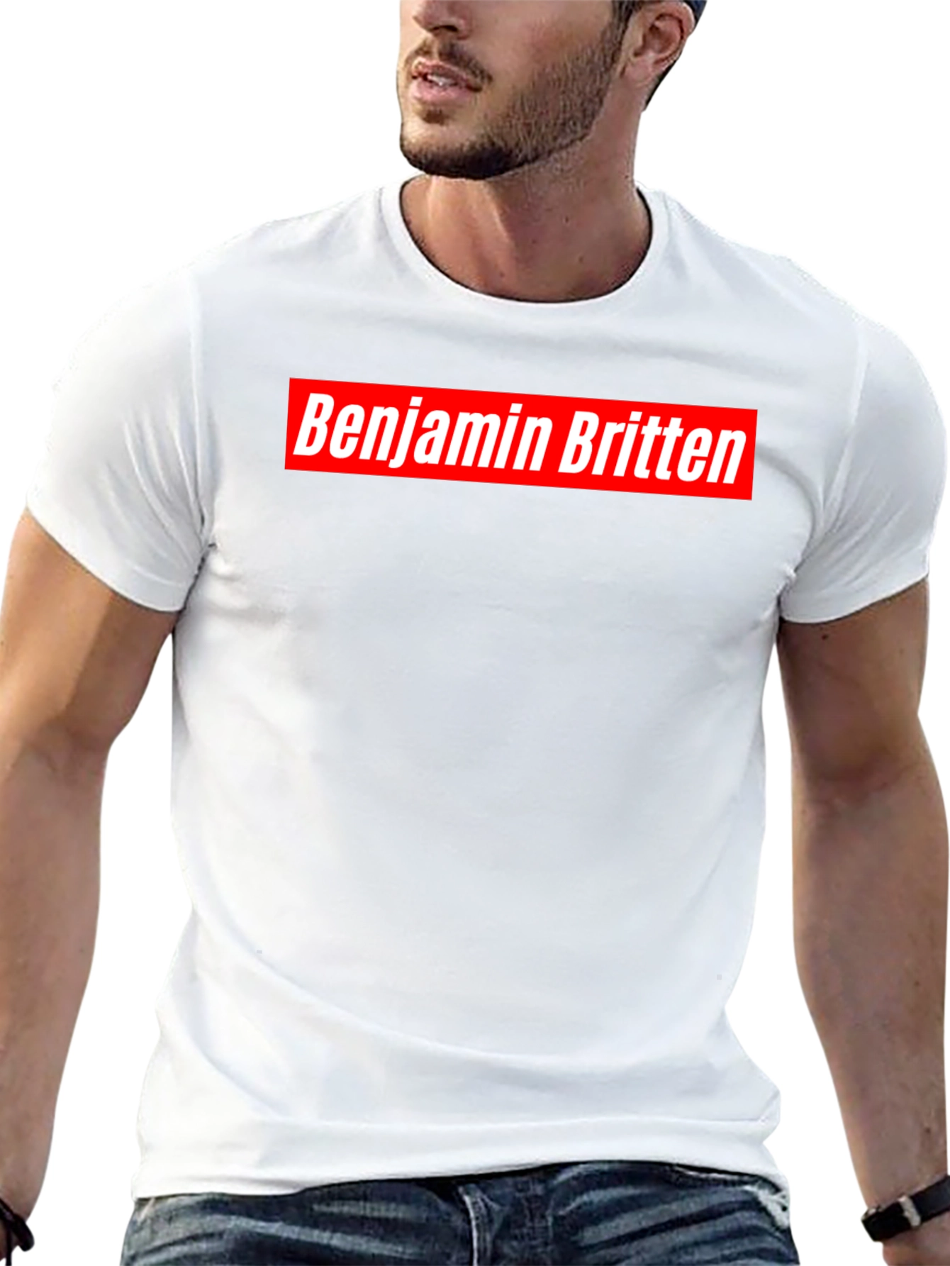Benjamin Britten Red Box Logo Tee